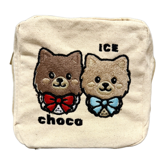 まるでうちの子ポーチ (2匹)